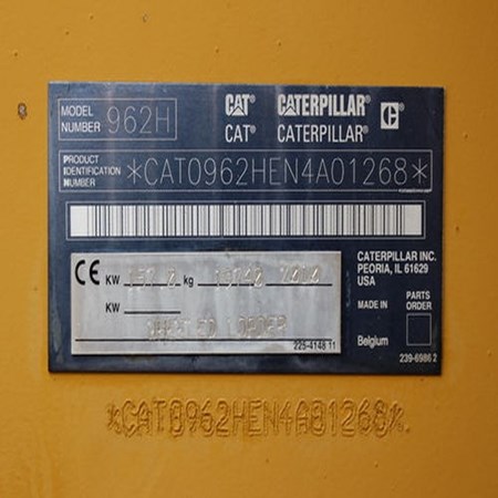 Used Caterpillar 962 H Wheel loader for Sale